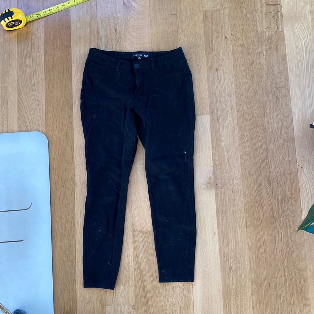 Black stretch skinny jeans one 5 one